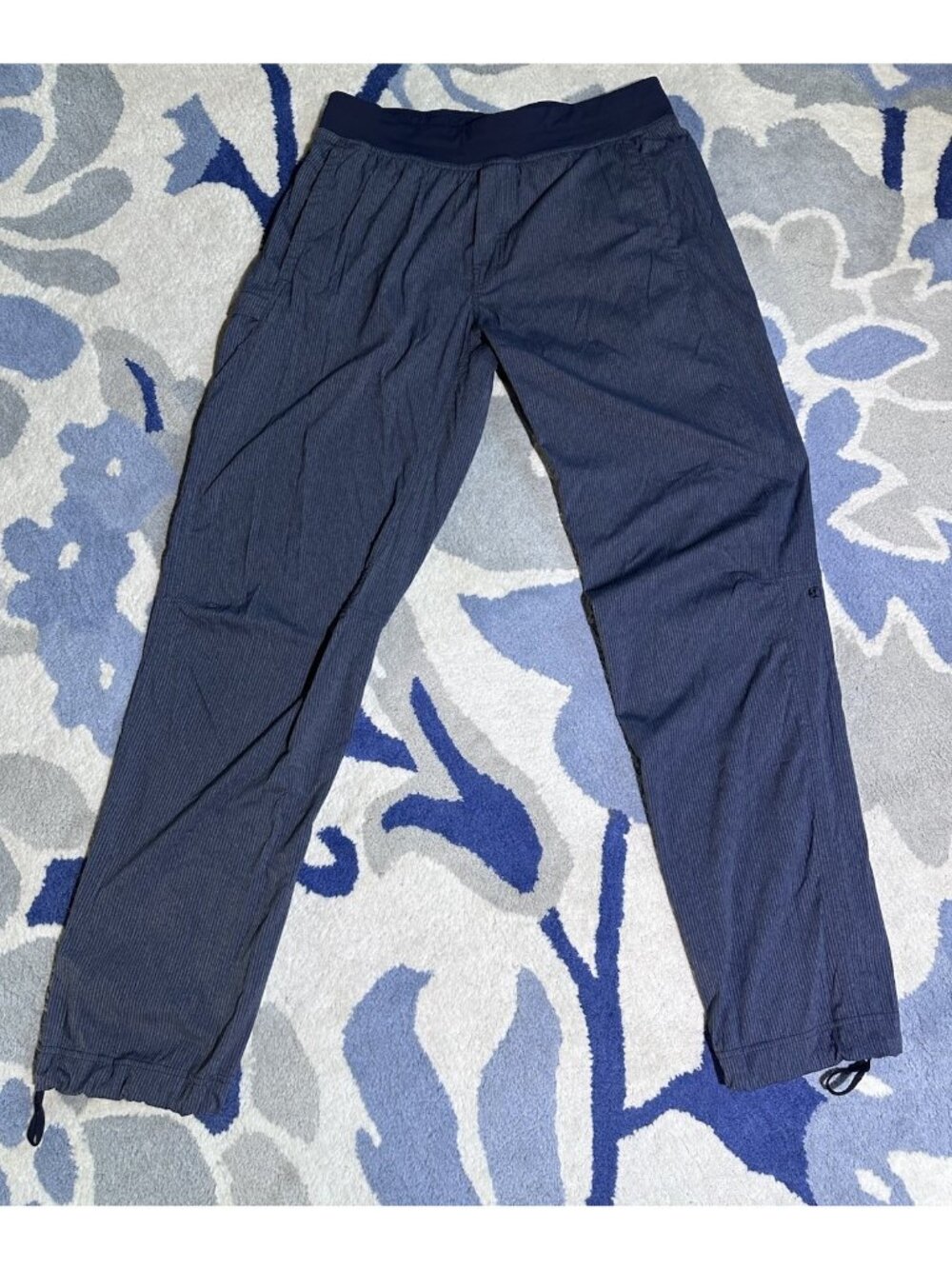 Lululemon Track Dance Studio Pants Stripe Sports Performance Drawstring Mens  XL